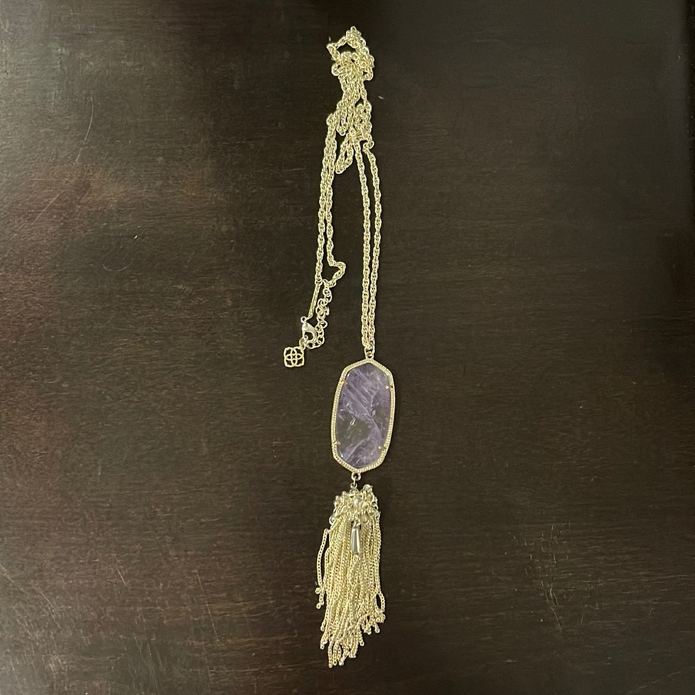 Kendra Scott Purple Necklace